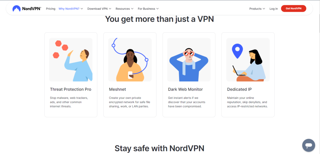 "NordVPN features | Advanced encryption, no-logs policy, and server network"